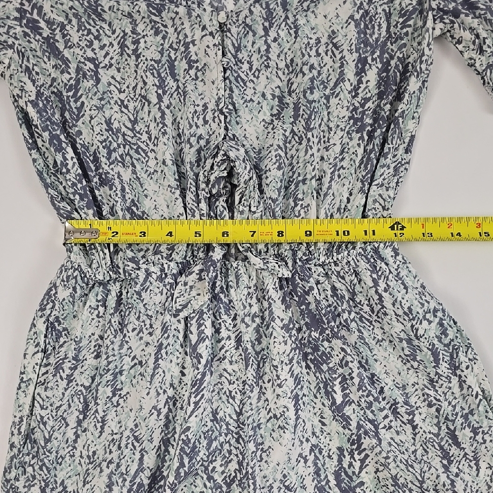 GENTLEFAWN Women's Short Sleeves Lined Jumper Romper Multi Color Print Size S - Picture 15 of 16